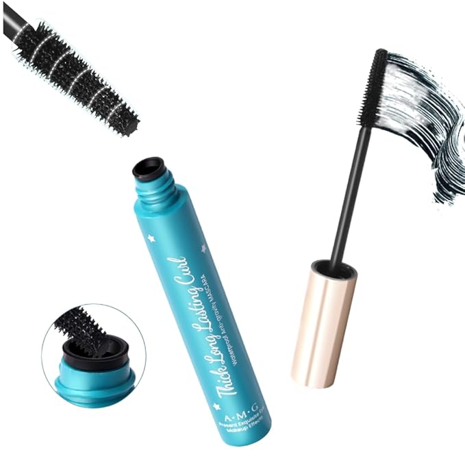False lash Mascara - Anti-gravity mascara volume and length waterproof, Long Lasting beauty Make up, Curl Keeper Black,Eye Lash Enhancer Curl & No Clumping, Smudge Proof Tubing Mascara All Lash Types