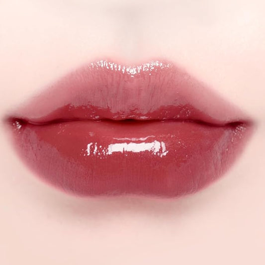 DINTO Blur-Glowy MINI Lip Tint (255 Veni, Vidi, Vici) - Glossy Finish, Hydrating, Long Lasting, Lightweight Texture, Non-Sticky, Vegan & Cruelty-Free, Korean makeup (11 colors)