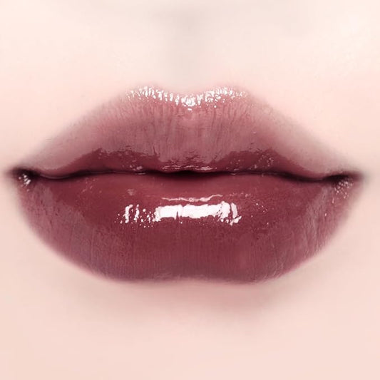 DINTO Blur-Glowy MINI Lip Tint 261 Umbra - Glossy Finish, Hydrating, Long Lasting, Lightweight Texture, Non-Sticky, Vegan & Cruelty-Free, Korean makeup (11 colors)