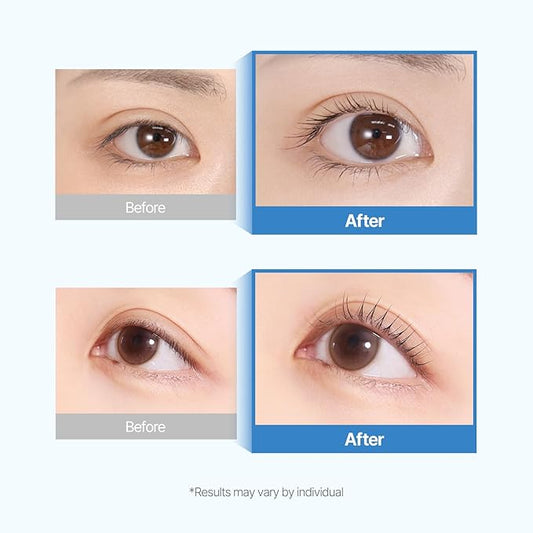 COSNORI Easy Eyelash Lift Kit - DIY Lash Lift Kit – Korean Eyelash Perm with No Glue Rods, 5 Applications, Long-Lasting Curl, Easy At-Home Curling Solution