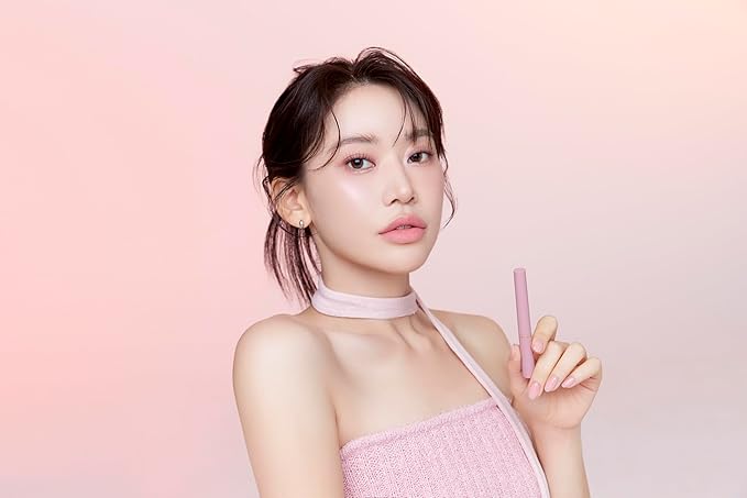 mude Inspire Skinny Curling & Multi-Fixer Volumizing Curling Mascara for Dramatic Lashes Smudge-Proof Water-Proof Stays on All Day (08 Mojave Pink)