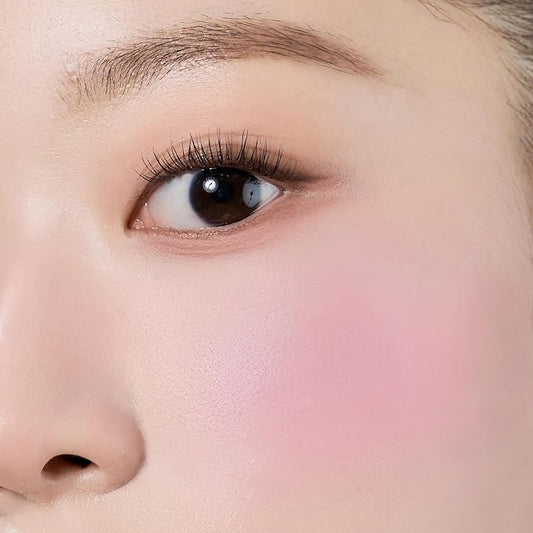 DEARDAHLIA Petal Drop Blush (Taffy) - Vegan Weightless Liquid Blush with Long-lasting Pigment, Buildable and Skincare-Infused Fomula. Natural Flush, and Dewy Finish. Korean Makeup for Cheeks. 0.14 oz