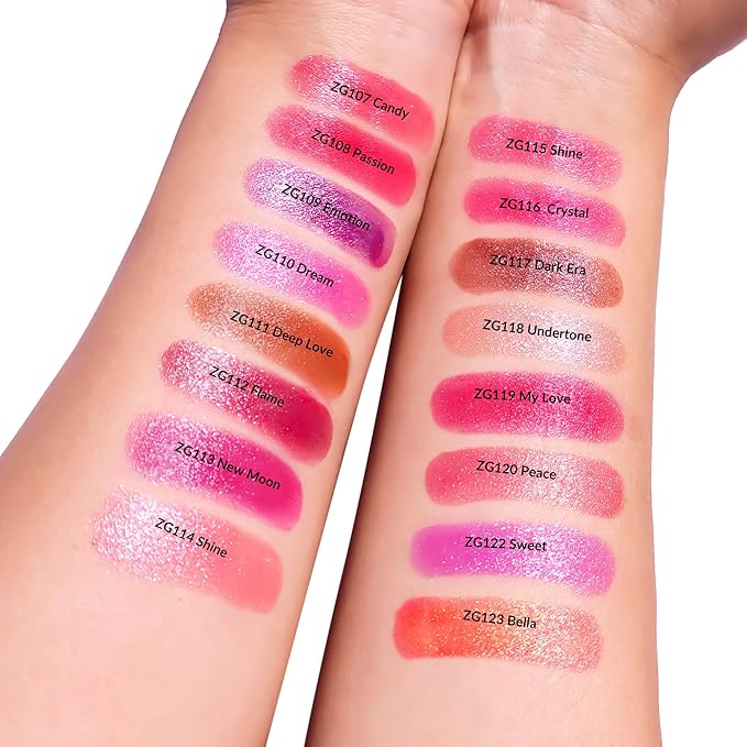 Berry Red Lipstick Moisturizing for Women Shimmer Tinted Lip Balm Cranberry Hydrate Nourish Lip Gloss Cruelty Free Lip Makeup, ZG119 My Love