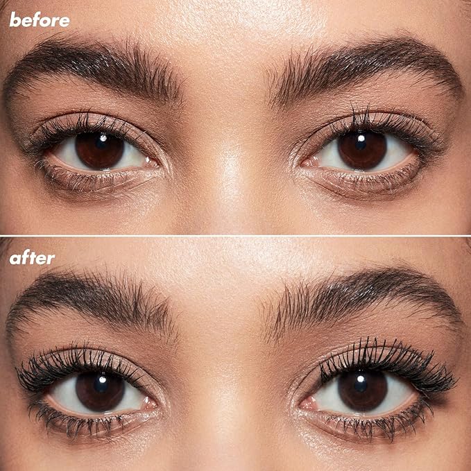 Unidollss Tubing Mascara Volume and Length Black Upgrade 2Pcs Lengthening Long Lasting, New Brush, No Smudging, No Clumping, Washable Voluminous Tubing Mascara, Gluten-free Safe for Sensitive Eyes