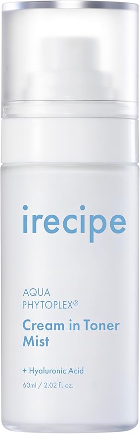 Aqua Phytoplex Cream in Toner Mist Long Lasting Deep Hydration, All-in-One Facial Mist for All Skin Type Unscented Clean Beauty, Vegan, Cruelty Free, Korean Skincare (60ml / 2.02 oz)