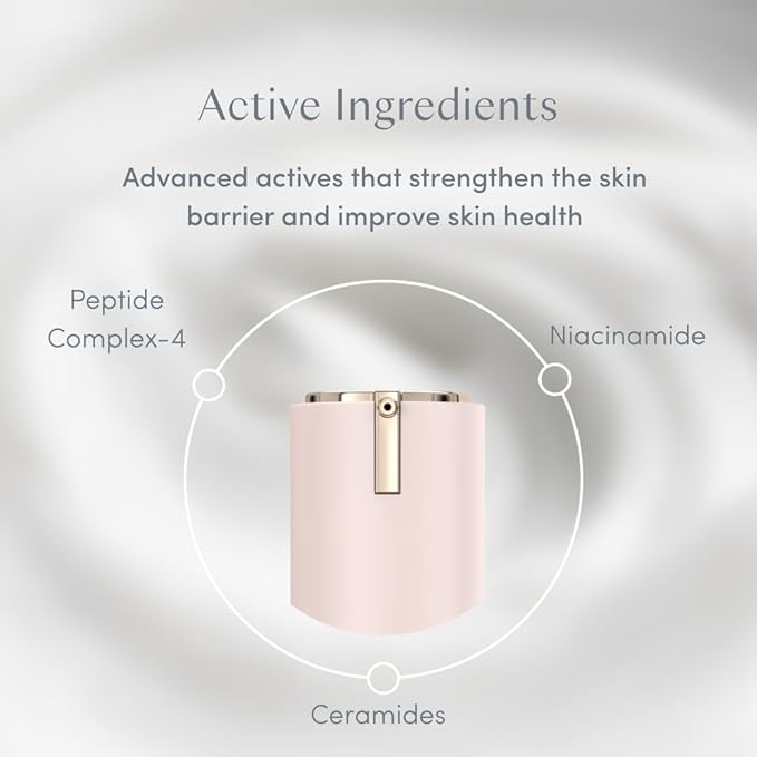 Ravie Beauty Signature Skin Dream Barrier Cream Hydrating Face Moisturizer with Peptides, Ceramides & Niacinamide, Fast-Absorbing, Sensitive-Skin Friendly, Primer-Ready Finish 1.7 fl oz