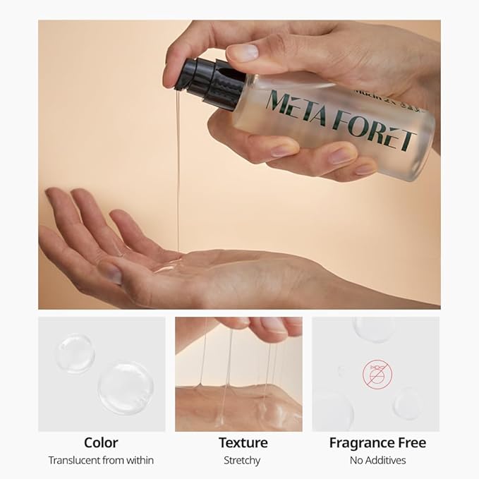 METAFORET Vegan Mucin 2x Boost Serum 3.38oz 100ml / Day and Night Face Moisturizer for Dry, Sensitive, Acne Prone Skin, Hydrating, Nourishing, Anti Aging