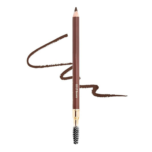 BODERMINCER 1pcs Eyebrow Pencil Longlasting Waterproof Durable Liner Eyebrow 5 Colors to Choose (3# Light Brown)