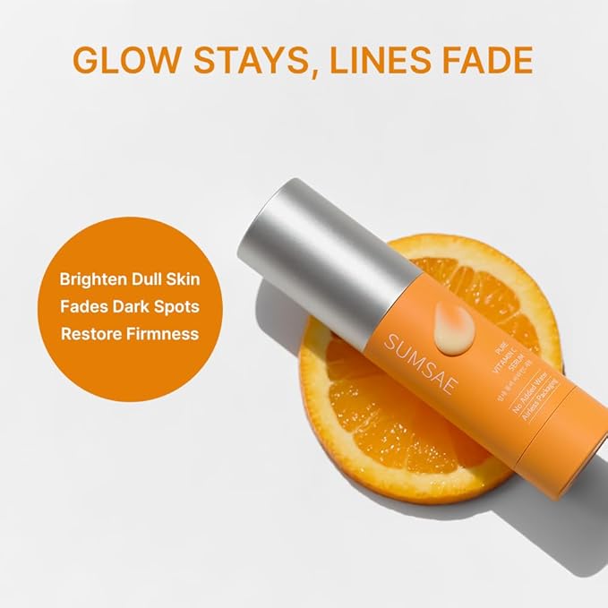 Pure Vitamin C Serum - Best Korean Skincare with Vitamin 10.5%, No Added Water, Special Airless Pump, Brightening and Firming Skin, Improving Uneven and Dull Skin Tone, 30ml/1.01fl.oz.