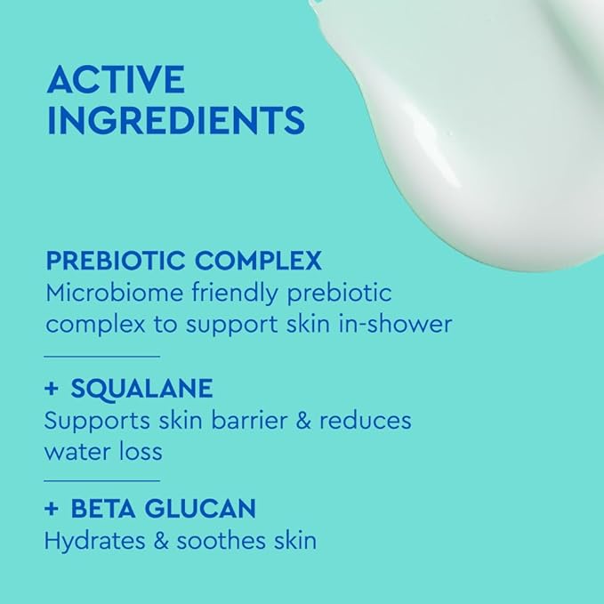 BYOMA Hydrating Body Wash - For Normal to Dry Skin - Hydrating, Creamy Body Wash with Squalane, Beta Glucan - Cleanses, Softens & Soothes - Skin Barrier Repair - 16.9 fl oz