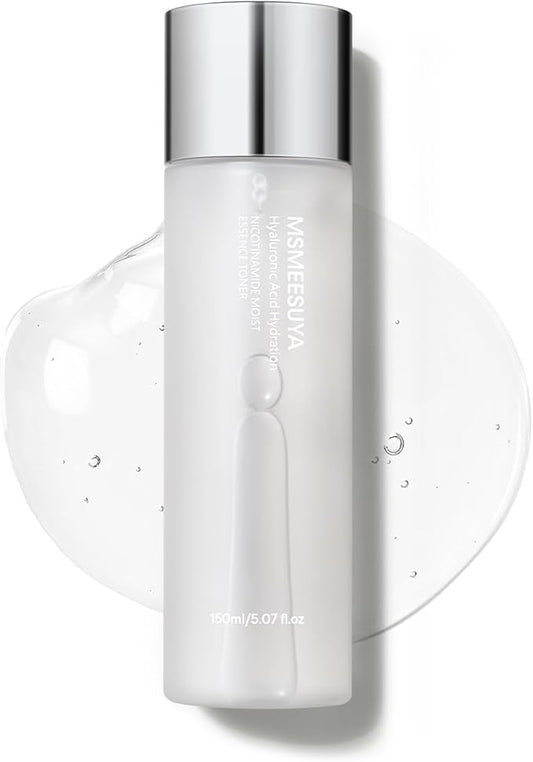 Niacinamide Moist Essence Toner, with Niacinamide, A Fresh and Delicate Feel, Moisturizing, Alcohol-Free, Suitable for All Skin Types, 150ml/5.07 fl oz