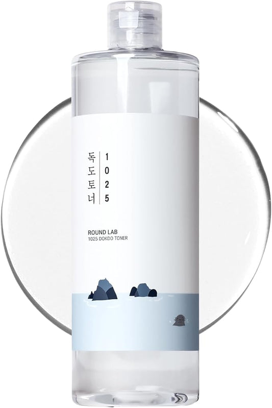 ROUND LAB Dokdo Toner/Exfoliating, Hydrating, Watery Type Toner (500ml)