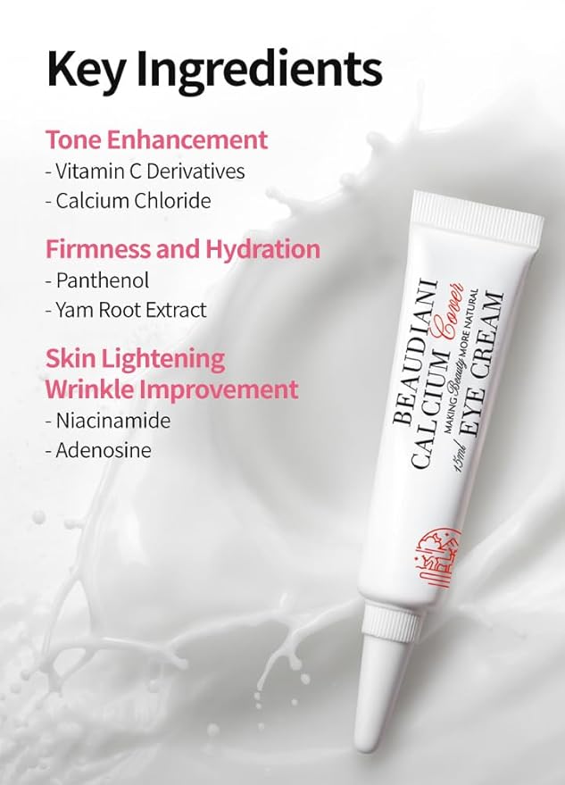 BEAUDIANI Korean Glow Eye Cream 15ml - Dark Circle & Wrinkle Cover