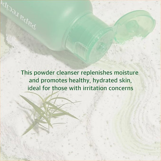 Papa Recipe Tea Tree Enzyme Powder Cleanser – Gentle Exfoliating Facial Wash for Sensitive Skin – Low pH Korean Skincare Face Wash for Clearer, Calmer Skin