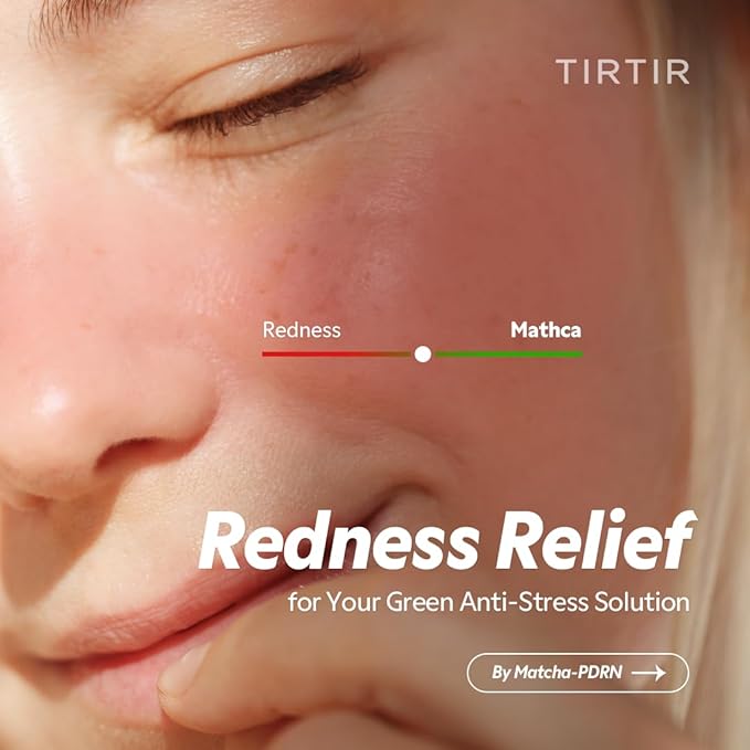 TIRTIR Matcha PDRN Duo | Korean Skincare Bundle for Redness Care and All Day Hydration for Sensitive Skin