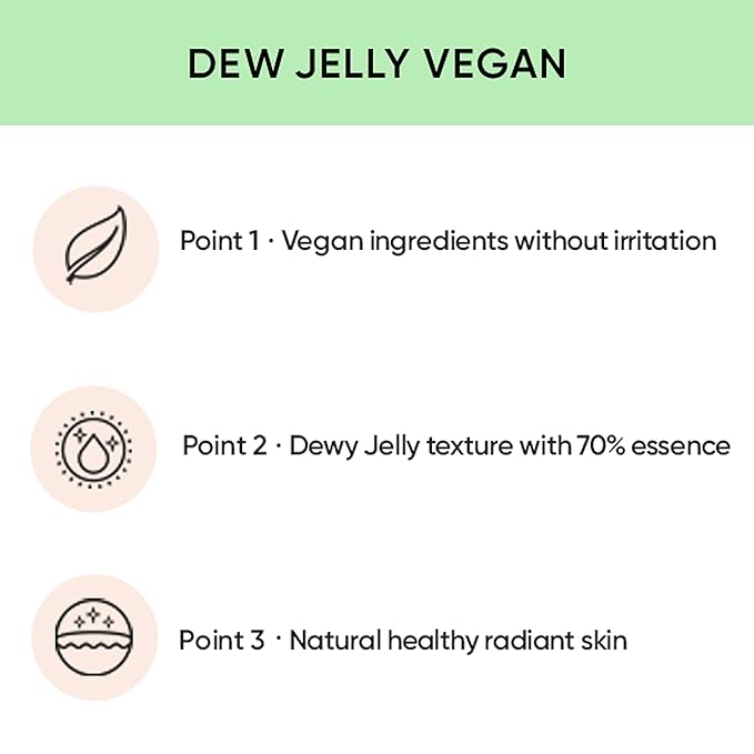 AMUSE SEOUL Dew Jelly Vegan Cushion Foundation (04 TAN) | dewy, glow, long-lasting, double coverage, clean beauty, lightweight, natural look, foundation for sensitive skin, hydrating cushion