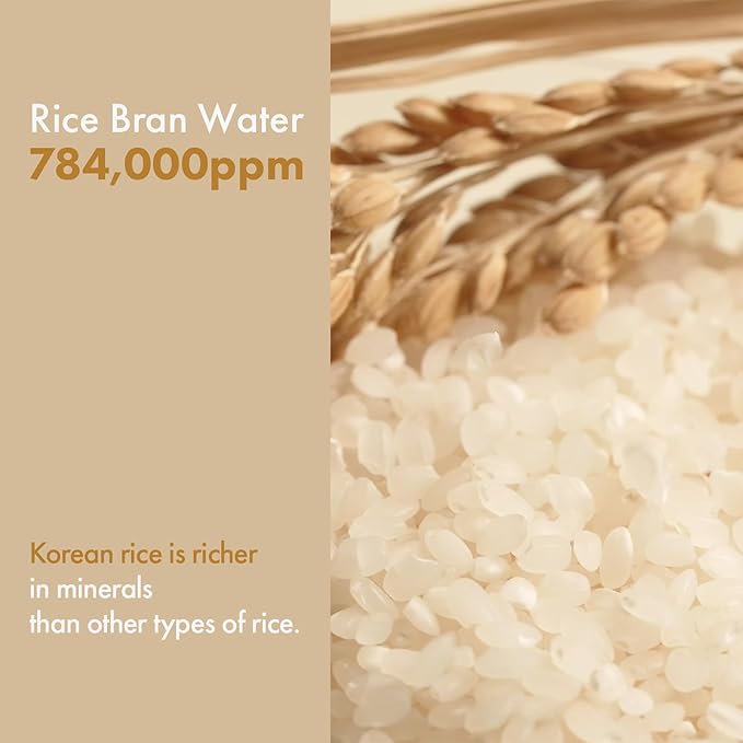 TOSOWOONG Rice Glow Milky Toner with 784,000ppm Korean Rice Water, Niacinamide, Ceramides, Panthenol, Glow, Glass Skin, Hydrating, Purifying, Fragrance-Free, Korean Skin Care, 250ml, 8.45 fl.oz.