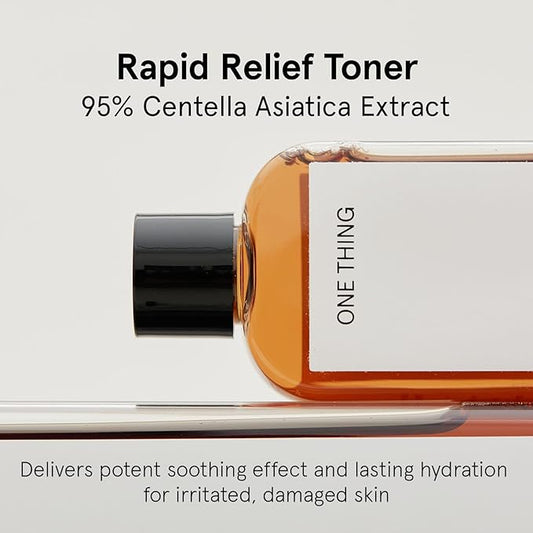 ONE THING Centella Asiatica Extract CICA Toner 5.07 Fl Oz | Hydrating Soothing Facial Extracto for Sensitive Oily Acne Prone Skin, Pure Centella, Redness and Irritation Relief | Vegan Korean Skin Care