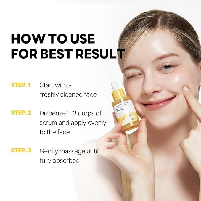 ROUND LAB Vita Niacinamide Dark Spot Serum 1.01 Fl Oz, Radiance-Boosting and Dark Spot Correcting Face Serum with Vitamin C, Improves Uneven Skin Tone, and Enhances Skin Clarity, Korean Skincare