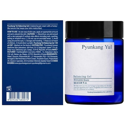 Pyunkang Yul Balancing Gel - Daily Face Moisturizer for Women - Facial Skin Care Products for Dry and Combination Skin - Highly enriched Texture Preventing Moisture and Nutrition loss - 3.3 Fl. Oz.…
