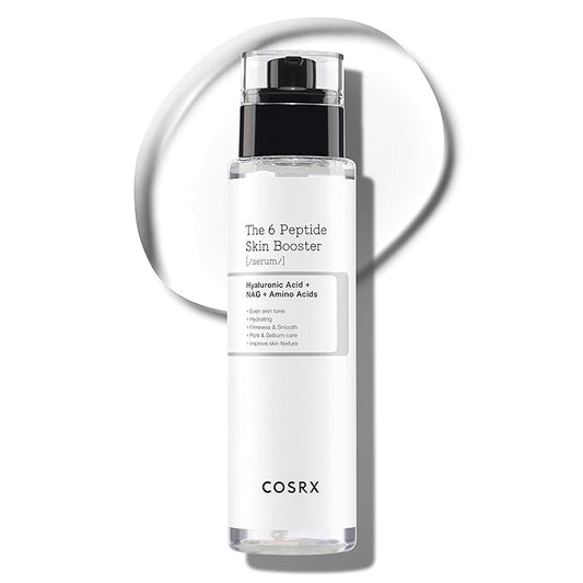 COSRX 6X Peptide Collagen Booster Toner Serum with Copper Peptides, Niacinamide & Hyaluronic Acid Skin Renewal Boosting Facial Essence for All Skin Types, Korean Skin Care, 150mL/5.07 Fl.Oz