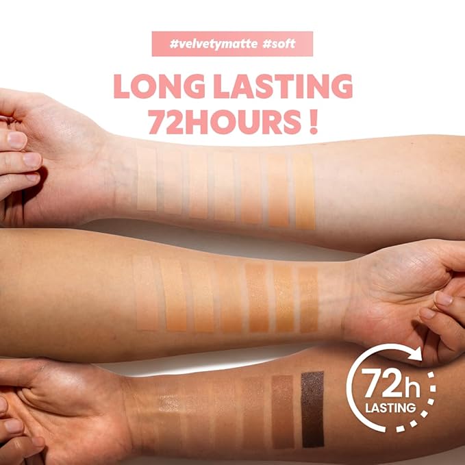 [*Mini Size*] TIRTIR All Cover Pink Cushion | Korean Cushion Foundation, (#24N Latte, 0.15 Fl Oz)