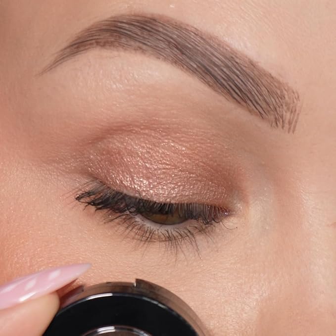 Sandstone Scandinavia Eyeshadow for Sensitive Eyes, Eyeshadow with Long Durability, Allergy Certified, Fragrance-Free and Vegan Eye Make-Up, Hypoallergenic Make-Up (584 Dark Bronze)