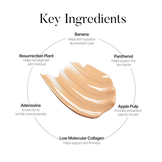 shaishaishai BANANA Conceal Cream, Hydrating Under Eye Cream & Dark Circle Corrector, Revitalizing Firming with Collagen & Vitamin C, Korean Skincare, 0.52 oz