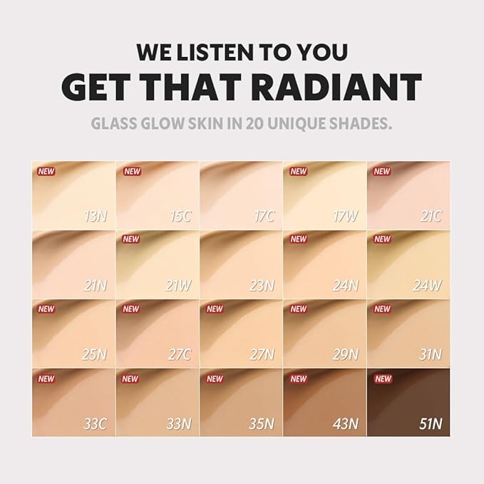 TIRTIR Mask Fit Aura Silver Cushion Foundation | Semi-glow Finish, Natural Coverage, Moisturizing, Lightweight, Korean cushion foundation (#27C Cool Beige, Full Size, 0.63 Fl Oz)