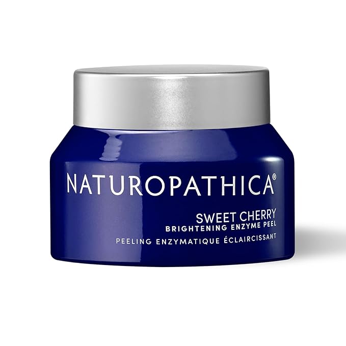 Naturopathica Sweet Cherry Brightening Enzyme Peel, Exfoliating Facial Peel Treatment, Antioxidant Rich Facial Mask to Nourish Skin, 1.69 fl oz
