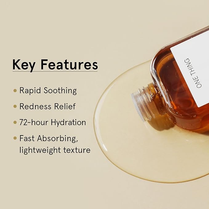 ONE THING Centella Asiatica Extract CICA Toner 5.07 Fl Oz | Hydrating Soothing Facial Extracto for Sensitive Oily Acne Prone Skin, Pure Centella, Redness and Irritation Relief | Vegan Korean Skin Care