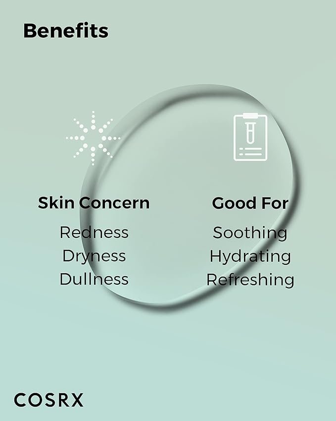 COSRX Alcohol-Free Cica Toner, 150ml / 5.07 fl.oz | Spray-type Korean Toner with Centella Asiatica for Hydrating & Soothing Redness | Korean Skin Care, Not Tested on Animals, Paraben Free