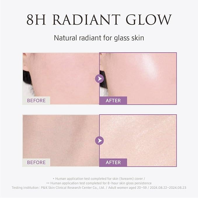 Skin Perfecting Glow Prep Base (1.01 fl oz) – Lightweight Primer with Niacinamide, Vitamin E & Fermented Green Tea, Silicone-Free Formula for Smooth, Radiant, and Long-Lasting Skin Finish