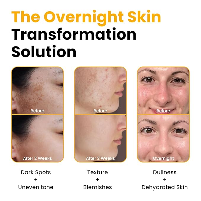 QUIA Collagen + Turmeric Overnight Wrapping Mask Duo – Firming and Hydrating Peel-Off Set for Elasticity, and Glow – Korean Skincare 2 x 75ml