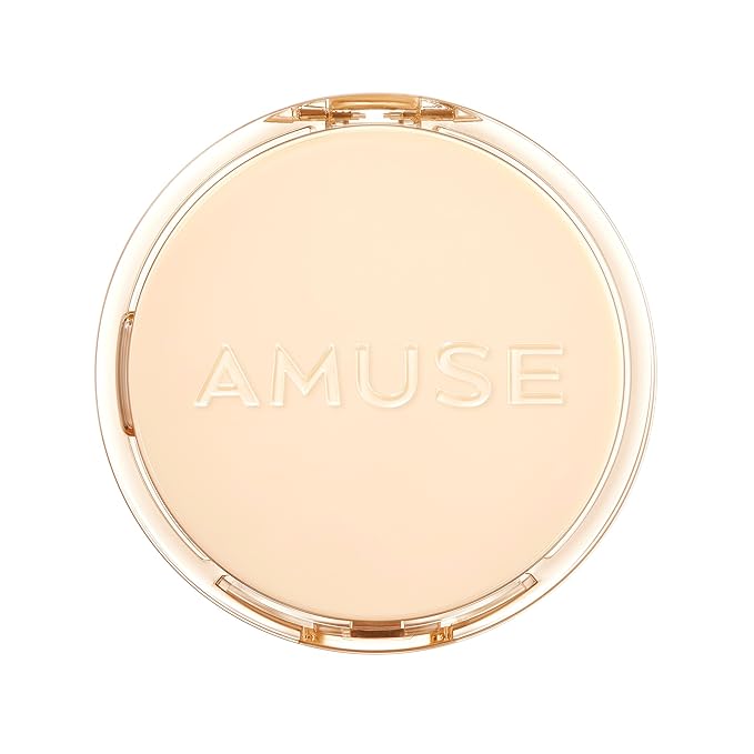 AMUSE SEOUL Dew Jelly Vegan Cushion Foundation (03 HONEY) | dewy, glow, long-lasting, double coverage, clean beauty, lightweight, natural look, foundation for sensitive skin, hydrating cushion