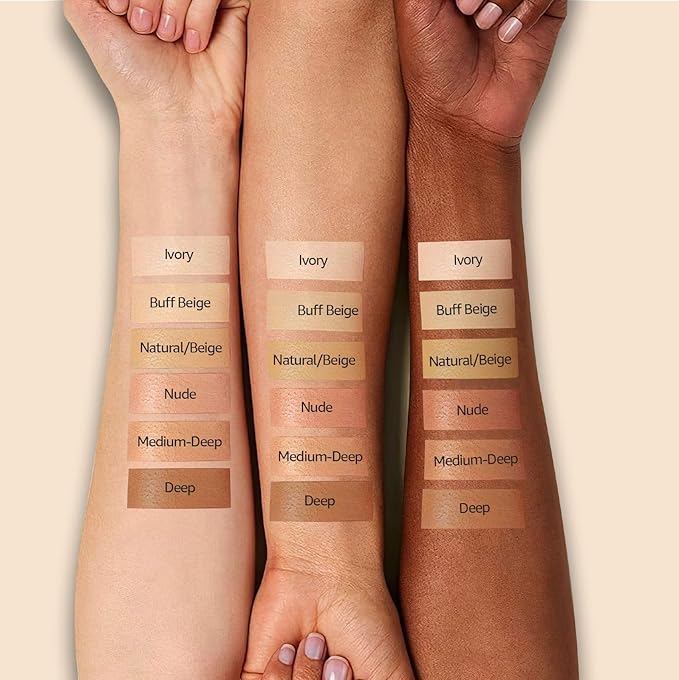 Mushroom Head Air Cushion CC Cream - BB Cream Face Makeup Foundation for Mature Skin Moisturizing Concealer Brighten Long-Lasting, Even Skin Tone for All Skin Types, Medium Deep