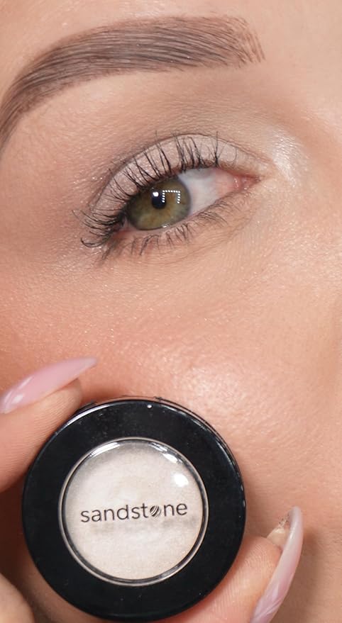 Sandstone Scandinavia Eyeshadow for Sensitive Eyes, Eyeshadow with Long Durability, Allergy Certified, Fragrance-Free and Vegan Eye Make-Up, Hypoallergenic Make-Up (248 Silk)