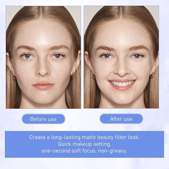 Maycheer Face Powder, Maycheer Setting Powder, Maycheer Lasting Waterproof Oil Absorbing Pressed Powder Compact, Lightweight Finishing Pressed Powder Compact (Natural Beige, 02)