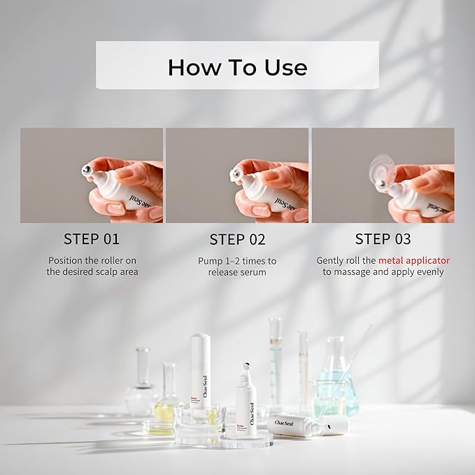 Revhan Scalp Serum for Hair Loss & Thinning – Hair Growth Serum for Men & Women w/Salicylic Acid & Centella Asiatica – Soothes Itchy, Irritated Scalp with Roll-On