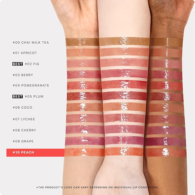 Nature Republic HONEY MELTING LIP (10 PEACH) SOFT LIP STICK, Hydrating Gloss, Moisturizing balms, Sheer tint, Shine & Glowy Finish, korean make up, Stocking Stuffers