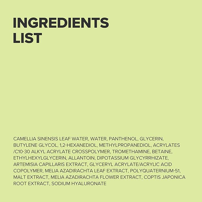 Beauty of Joseon Calming Serum Green Tea Panthenol Soothing, Moisturizing Sensitive, Acne-Prone, UV Irritated Skin, Daily Korean Skin Care for Men and Women (2 Fl.Oz.)