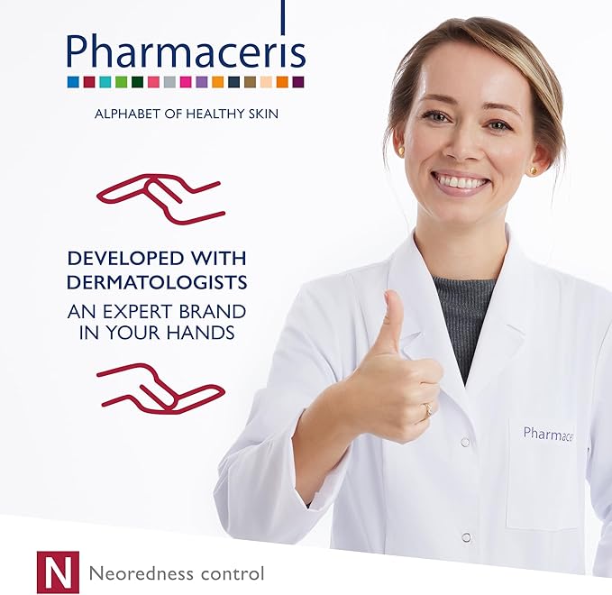 Pharmaceris Redness Soothing Mist Toner – Moisturizing Face Mist, Helps Soothe Redness & Even Skin Tone, Hydrating Spray for Sensitive & Red Skin, Alcohol-Free, pH Balanced, Puri-CAPILIQUE, 6.76 floz