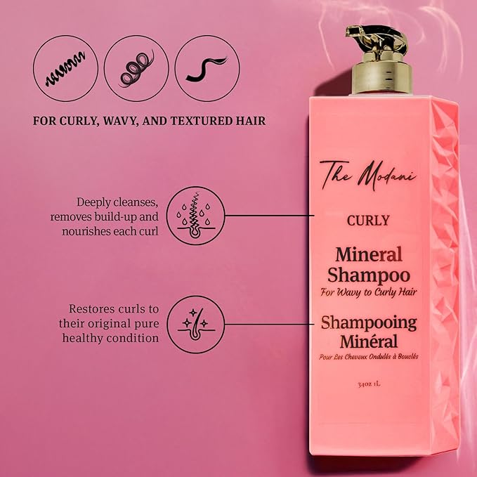 Curly Mineral Shampoo (34oz/1 Liter)