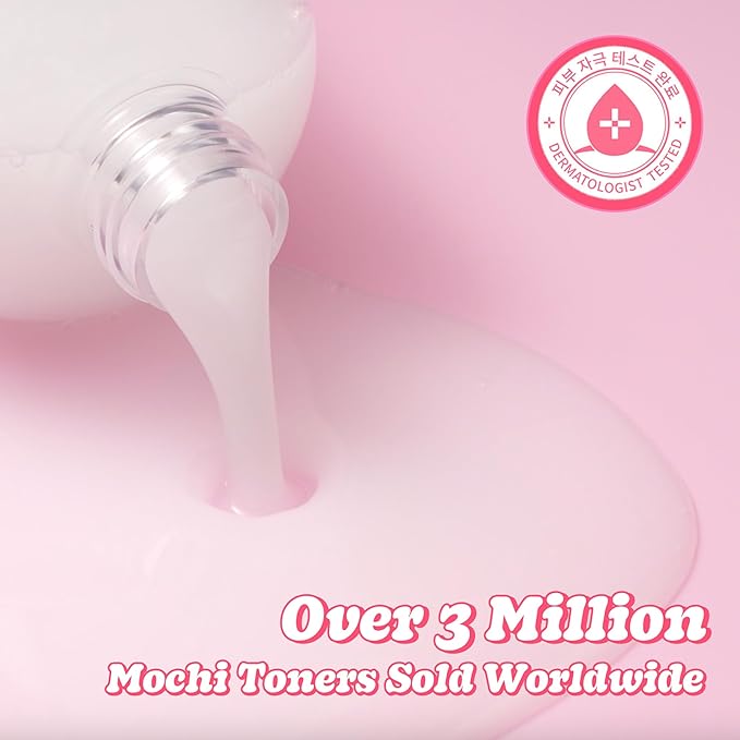 TONYMOLY Wonder Ceramide Mochi Essentials 4-Piece Skincare Set – Travel Toner, Cleanser, Cream & Eye Patches, Hydrating Korean Skincare Kit