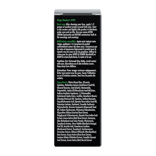 Tiege Hanley Eye Cream for Men | Reduces Dark Circles, Bags under Eyes, Puffiness & Crow’s Feet – Anti-Aging Under Eye Treatment, 0.5 oz