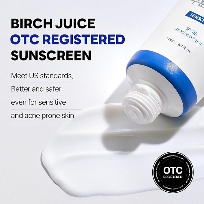 ROUND LAB Birch Juice Moisturizing & Mild-Up UVLock Sunscreen Duo | Korean sunscreen, hydration, sun protection, zincoxide sunscreen, for acne-prone skin