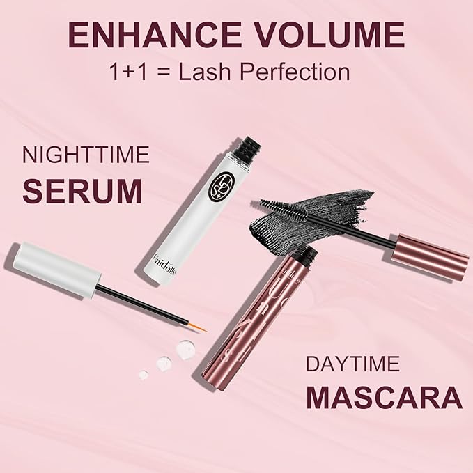 lash mascara and serum set Safe for Sensitive Eyes