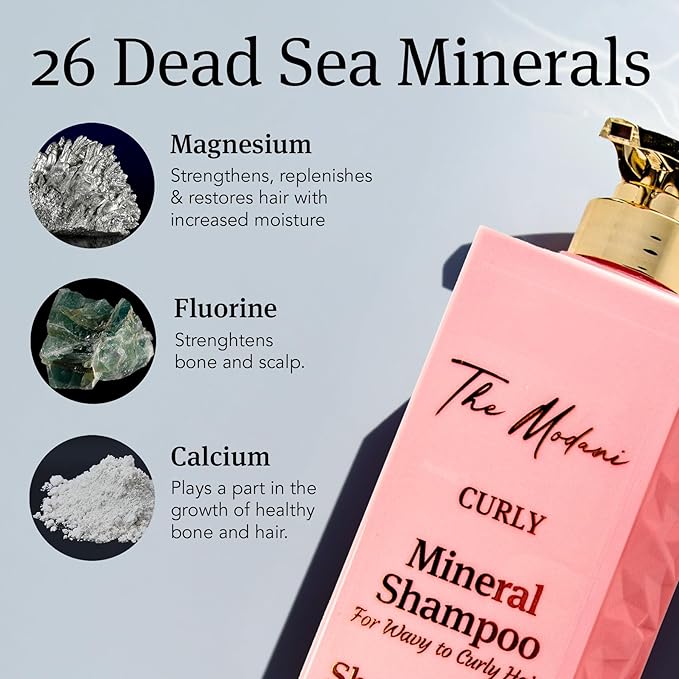 Curly Mineral Shampoo (34oz/1 Liter)