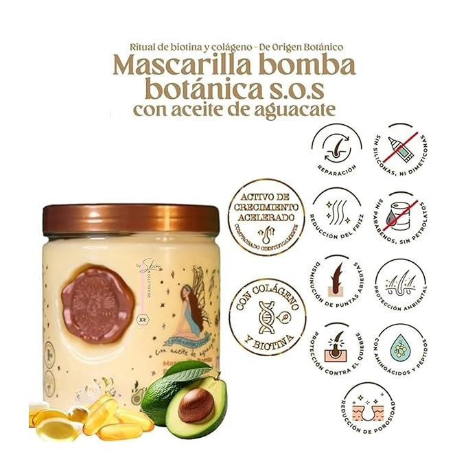 Aftercare for Ritual Botánico Keratina Orgánica | Treatment to Straighten, Repair and Relax Hair | All Natural, Organic & Vegan Ingredients | Product of Colombia | 4 Piece Kit