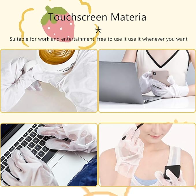 Hand Cream Moisturizing Mask, Hand Masks Moisturizing Glove for Dry Hands, Hydrating and Regenerates Dead Skin, Hand Care Moisture Gloves for Dry Hands, Safe for All Skin Types (11 pack)